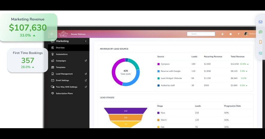 WellnessLiving lanza el primer sistema de automatización de marketing todo en uno impulsado por IA para empresas de fitness, bienestar y belleza