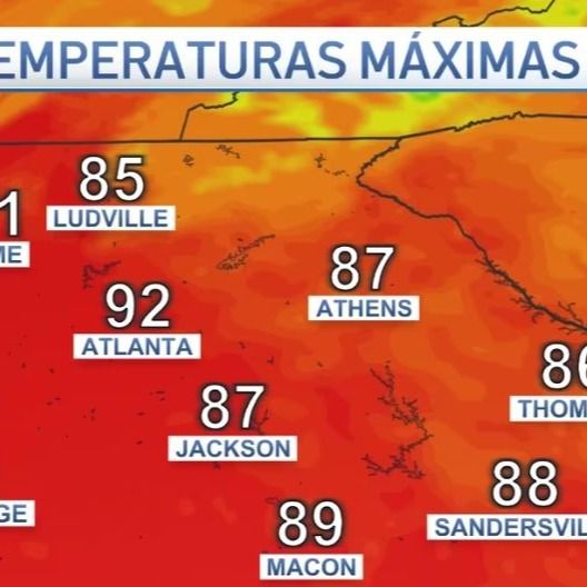 Menos calor y más tormentas para metro Atlanta