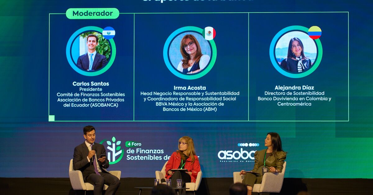 Banco Bolivariano participó en el Cuarto Foro de Finanzas Sostenibles de  Ecuador