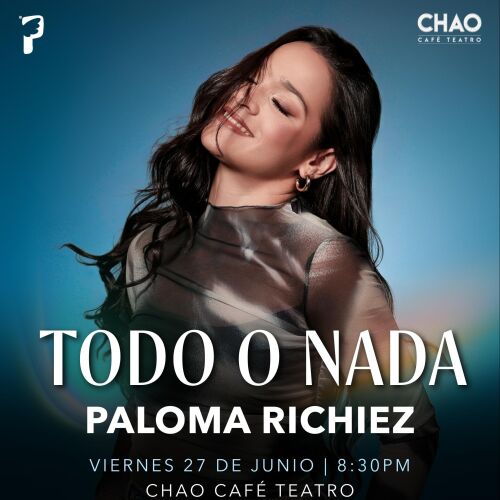 Paloma Richiez regresa al escenario este 27 de junio en Chao Café Teatro y presenta su nuevo sencillo “Quién lo diría”