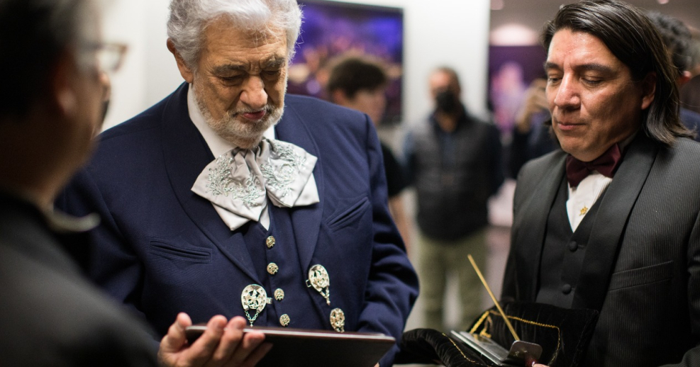 Plácido Domingo recibe el Premio Batuta por el gremio de música clásica