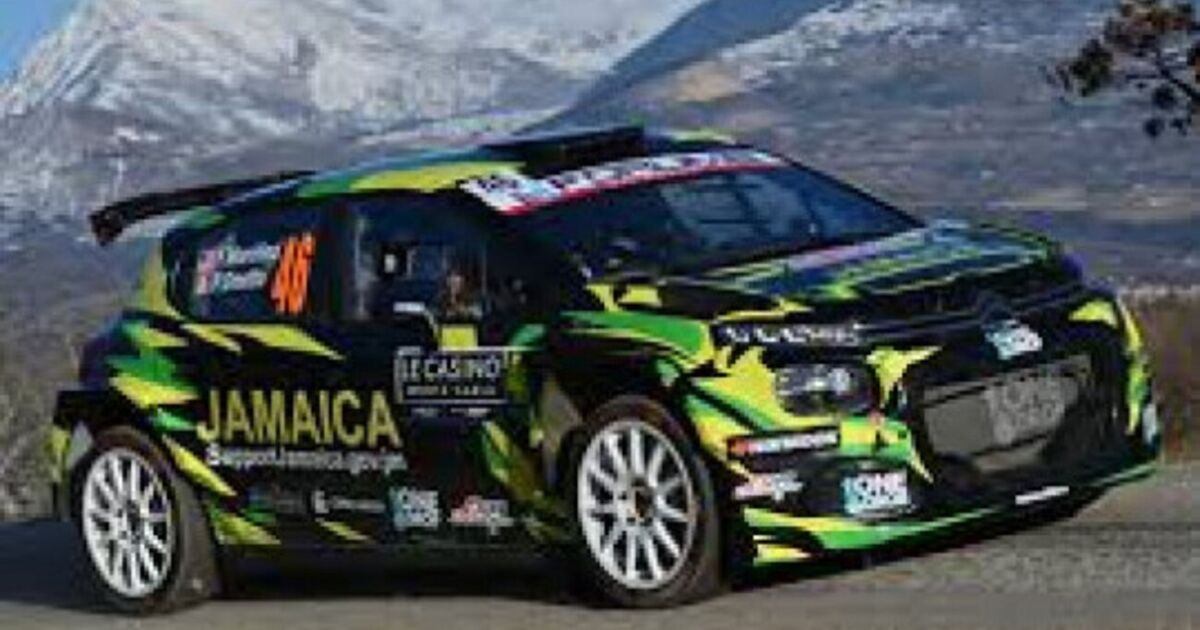 Citroën de marca jamaicana debuta en el Rally de Montecarlo