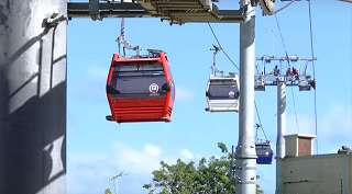 Teleferico de Santo Domingo moderno sistema transporte comienza a prestar servicio