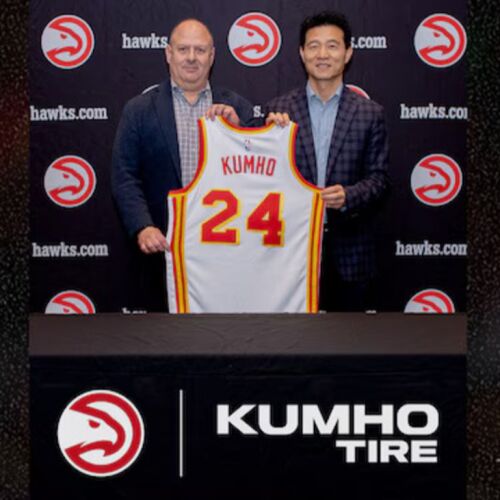 Kumho Tire USA anuncia una asociación con los Atlanta Hawks