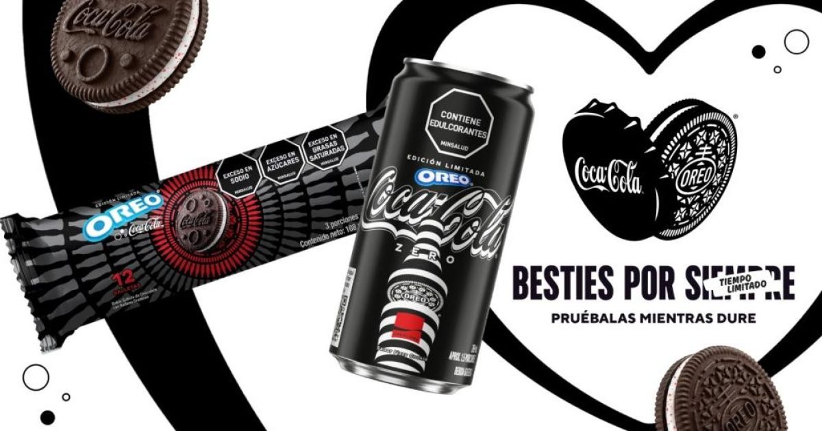 Coca-Cola y Oreo se unen y lanzan una bebida y una galleta edición limitada