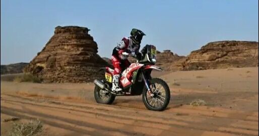 Argentino Benavides gana etapa del Dakar en motos, Sanders toma el mando de la general