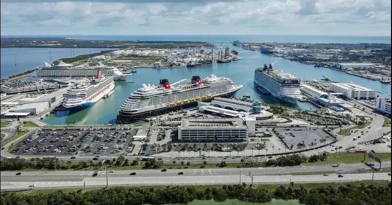 Puerto Cañaveral oficialmente el puerto de cruceros más concurrido del mundo