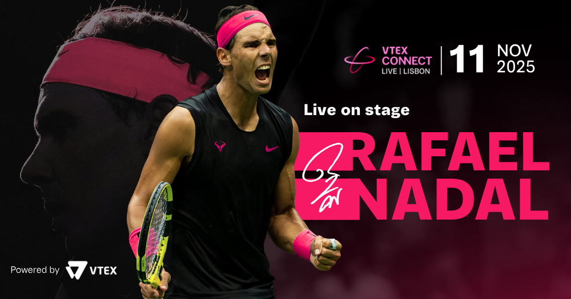 Rafa Nadal en VTEX Connect Europe: “Para pasar de ser un campeón mundial a un emprendedor global, solo necesitas la mentalidad correcta”