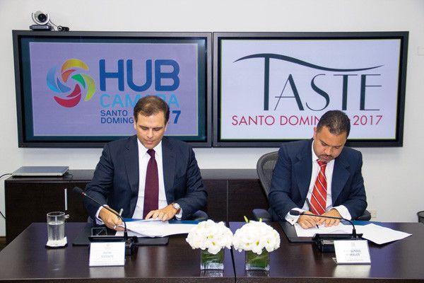 HUB Cámara Santo Domingo y TASTE se unen en el 2017