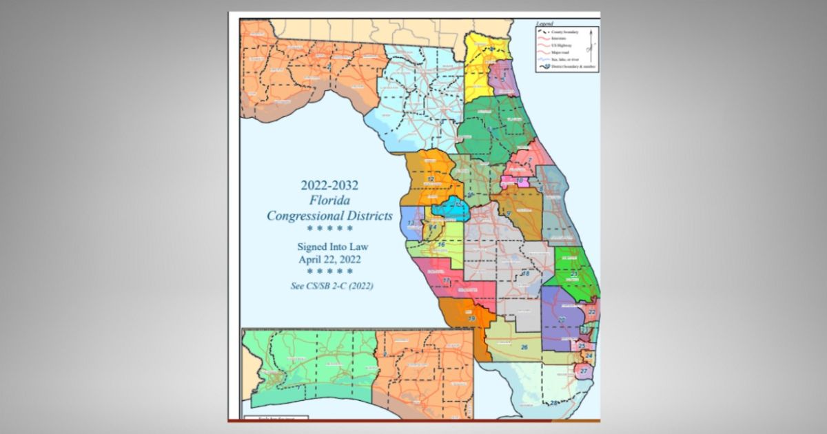 Mapas de Redistribución de Distritos del Congreso de Florida confirmados en un Tribunal Federal