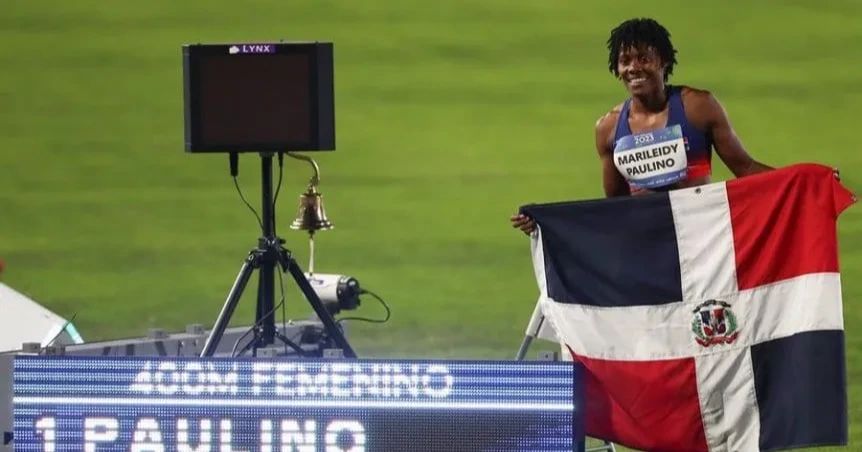 Marileidy Paulino gana los 400 m lisos y rompe récord en los Centroamericanos