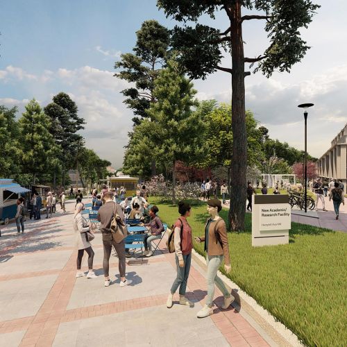 Georgia Tech se centrará en desarrollar un plan de campus sostenible y amigable para los peatones