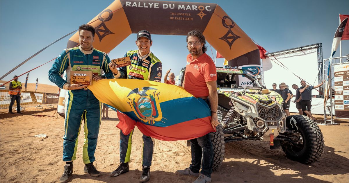 Sebastián Guayasamín una década de competencias en el Rally  Dakar