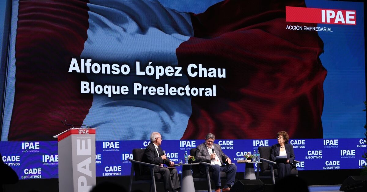 CADE Ejecutivos 2025: Alfonso López Chau presenta sus propuestas para el Perú