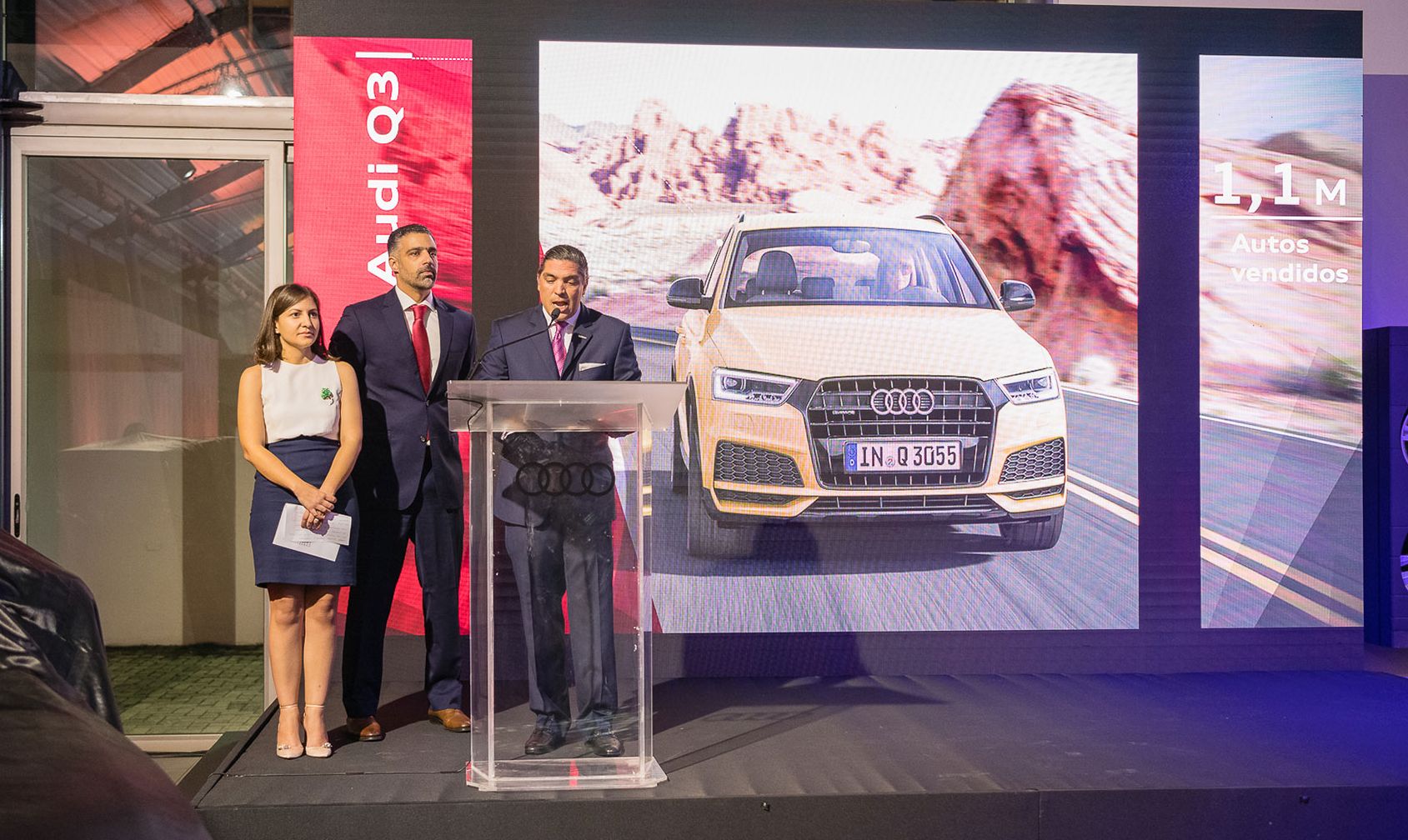 Avelino Abreu presenta el nuevo Audi Q3 Sportback