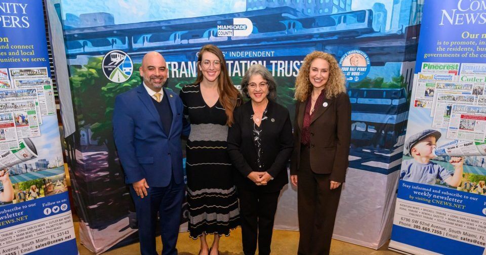 Citizens' Independent Transportation Trust celebra el tercer aniversario del Programa de Embajadores del CITT y honra al Embajador del Año del CITT