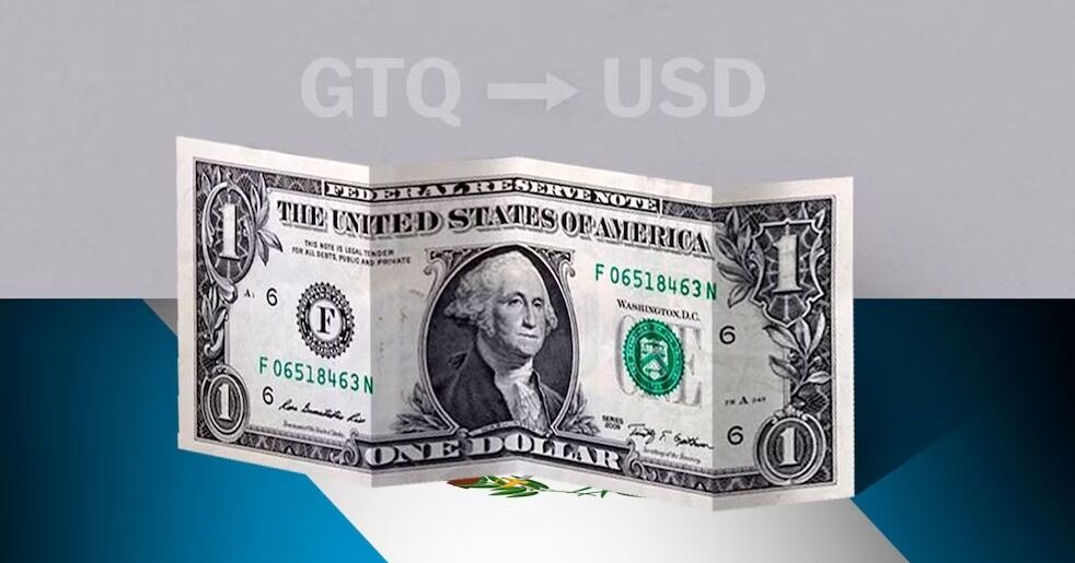 Valor de apertura del dólar en Guatemala este 13 de octubre de USD a GTQ