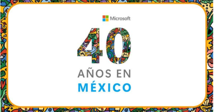 Microsoft cumple 40 años en México impulsando la transformación digital y el crecimiento con IA