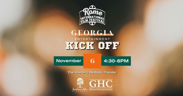 Georgia Entertainment será la anfitriona del lanzamiento del Festival Internacional de Cine de Roma 2025