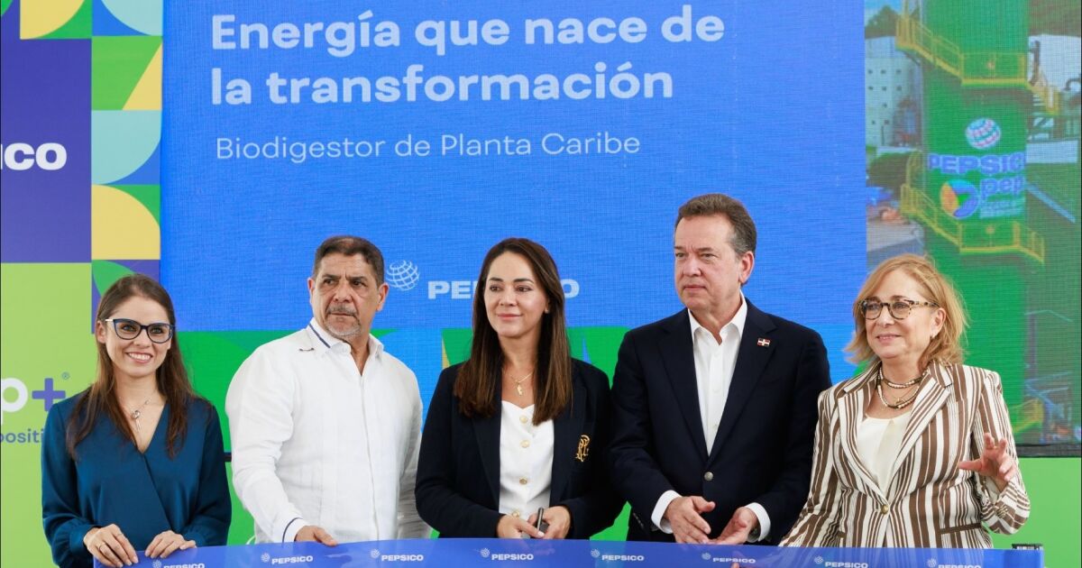 PepsiCo inaugura su primer biodigestor de Latinoamérica en la planta de República Dominicana