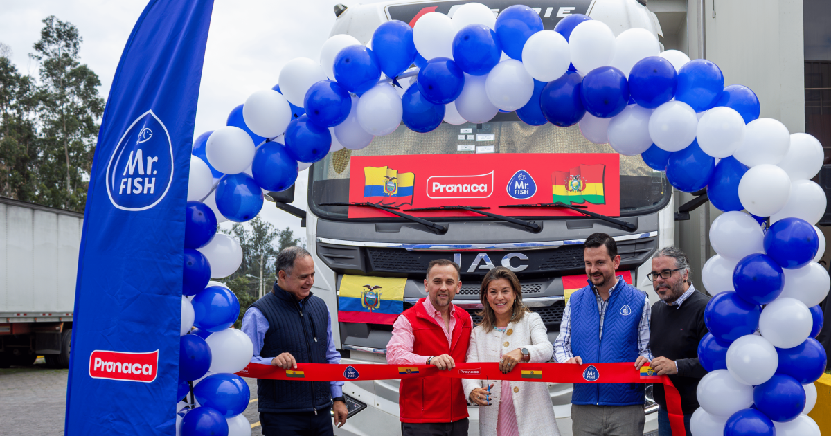 Pronaca abre el mercado boliviano con su primera exportación de 9 toneladas de productos congelados de pescado