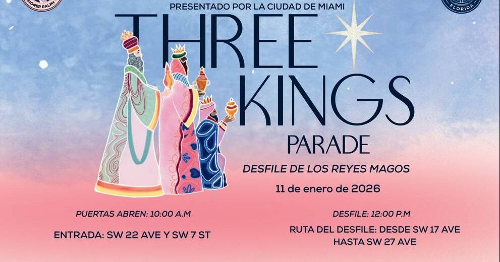 El desfile de los Reyes Magos regresa a Miami: más grande, más brillante y arraigado en la tradición