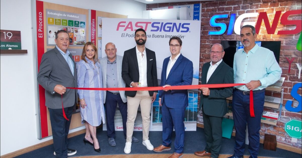 FASTSIGNS® República Dominicana celebra 6 años de crecimiento y anuncia su expansión hacia Punta Cana