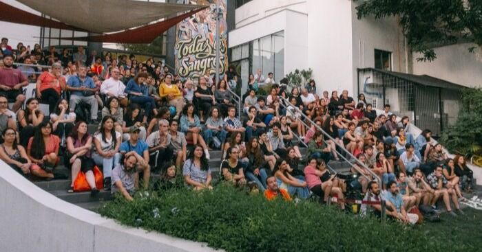 Cine al aire libre en Providencia
