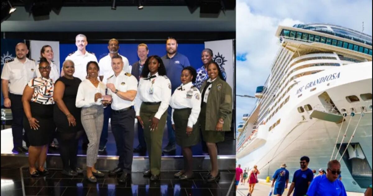 Las primeras escalas del MSC Grandiosa destacan el compromiso fortalecido con las Bahamas