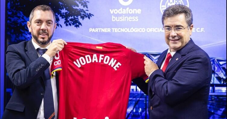 Getafe Club de Fútbol selecciona a Vodafone España como socio tecnológico para ofrecer la mejor experiencia a la afición en su nuevo estadio