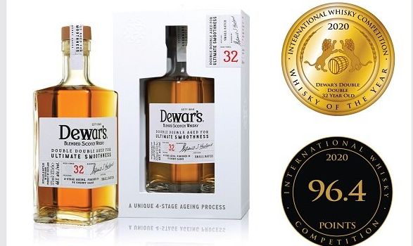 Doble victoria para Dewar’s en la Competencia Internacional de Whisky 2020