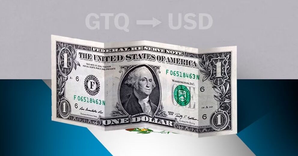 Valor de apertura del dólar en Guatemala este 18 de junio de USD a GTQ