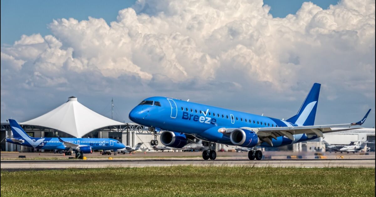 Breeze Airways celebra su quinto aniversario en TPA