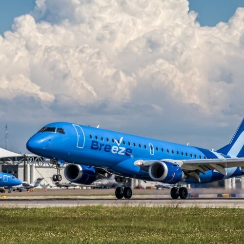 Breeze Airways celebra su quinto aniversario en TPA