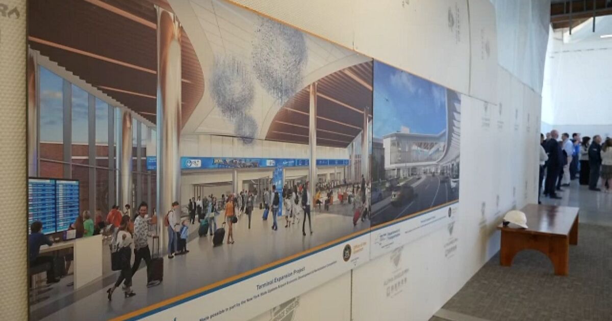 El Aeropuerto Internacional de Albany inaugura parte de su nueva terminal de salidas