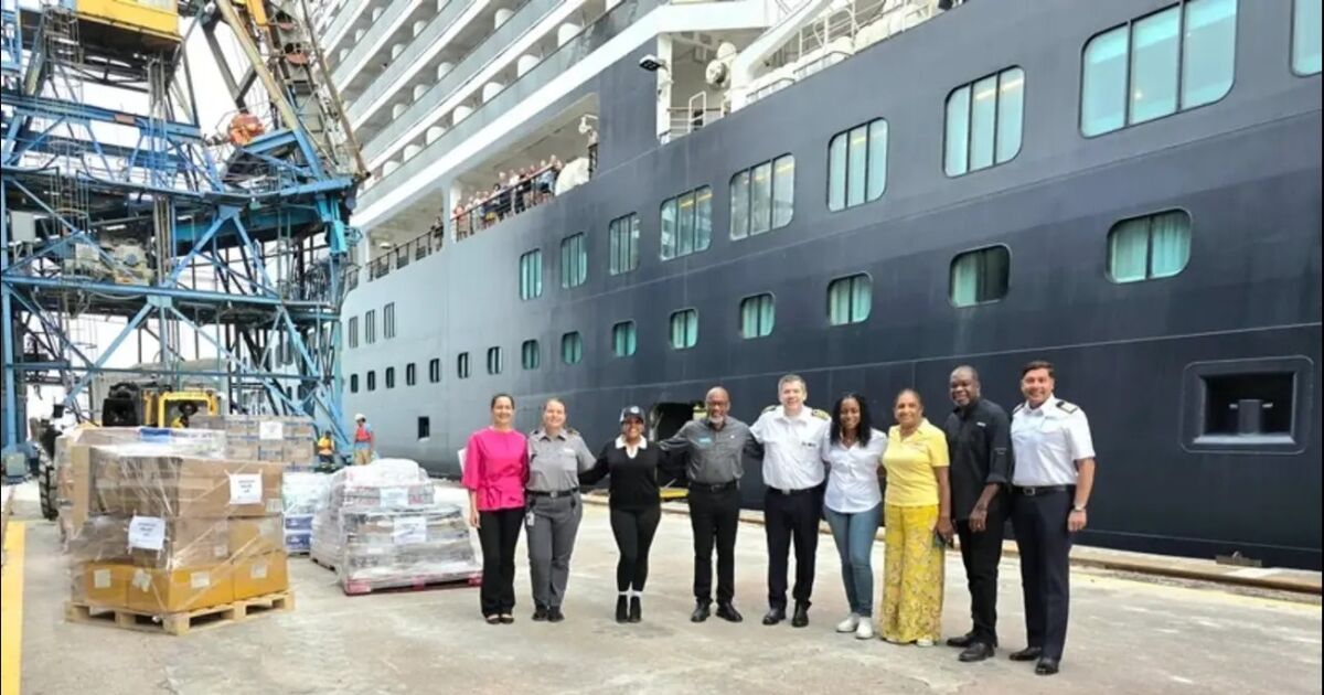 Holland America lleva ayuda, huéspedes y voluntarios a Jamaica
