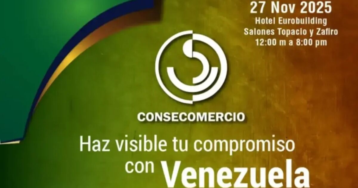 Consecomercio celebrará en Caracas evento por Día Nacional del Comercio y los Servicios