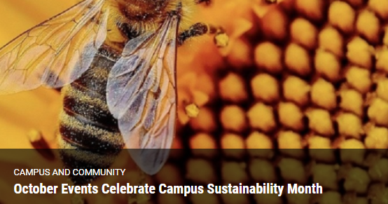 Eventos de Octubre celebran el mes de la sostenibilidad en el campus Georgia Tech