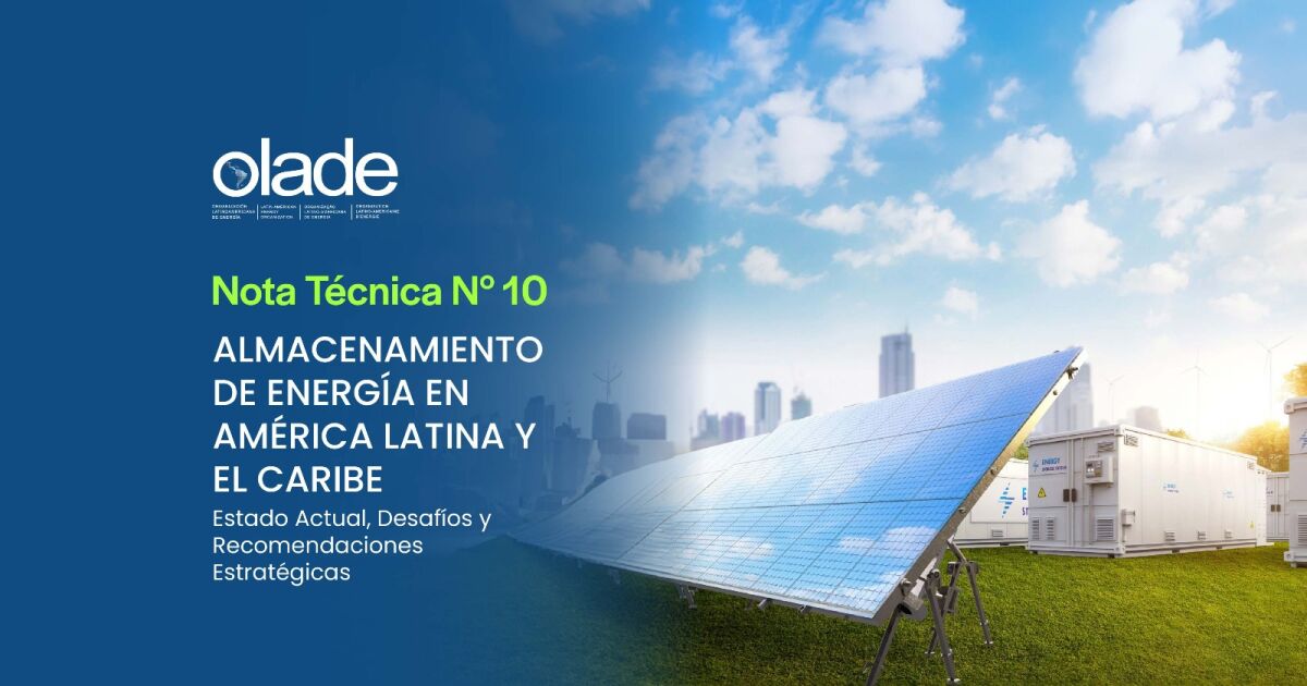 Almacenamiento clave para el crecimiento de la energía renovable en América Latina y el Caribe (ALC)