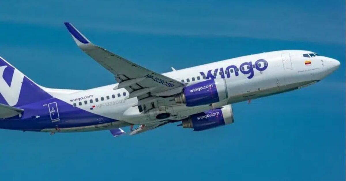 Wingo inaugura ruta directa entre Medellín y Caracas con tres vuelos semanales