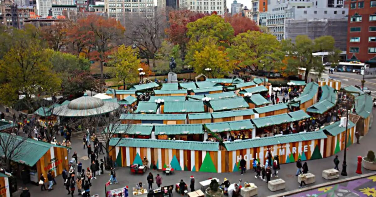 El Mercado Navideño de Union Square regresa en 2025: Fechas, vendedores y tradiciones de Urbanspace
