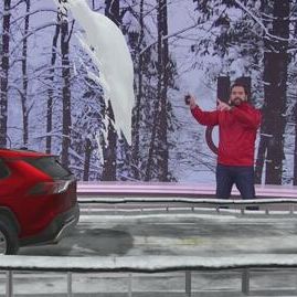 Reportan la caída de nieve en zonas de Metro Atlanta