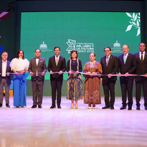 Raquel Peña inaugura Feria Regional del Libro y la Cultura Cibao 2026 en Santiago