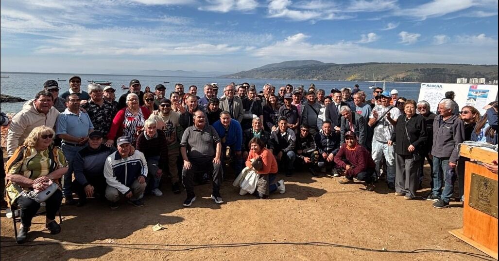 MOP inicia la construcción de la nueva Caleta de Pescadores de Papudo: Inversión de 8 mil 200 millones