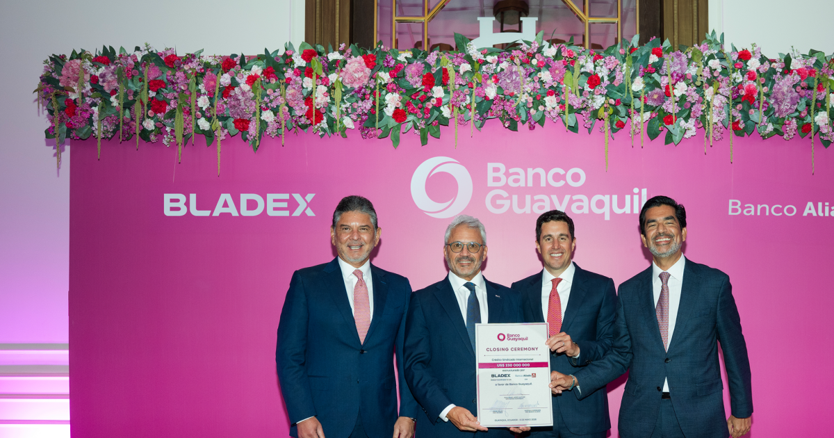 Banco Guayaquil consolida su rol como articulador del financiamiento internacional  con crédito sindicado por USD 230 millones