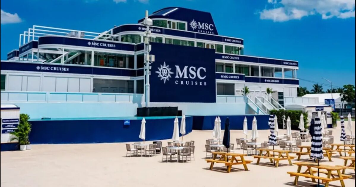 MSC lleva el concepto de club náutico al Gran Premio de Miami de Fórmula 1