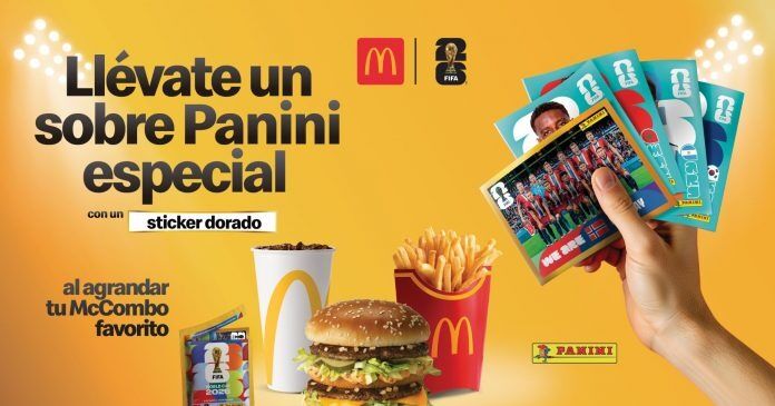 McDonald’s en colaboración con Panini celebran la tradición más esperada del Mundial: llenar el álbum oficial