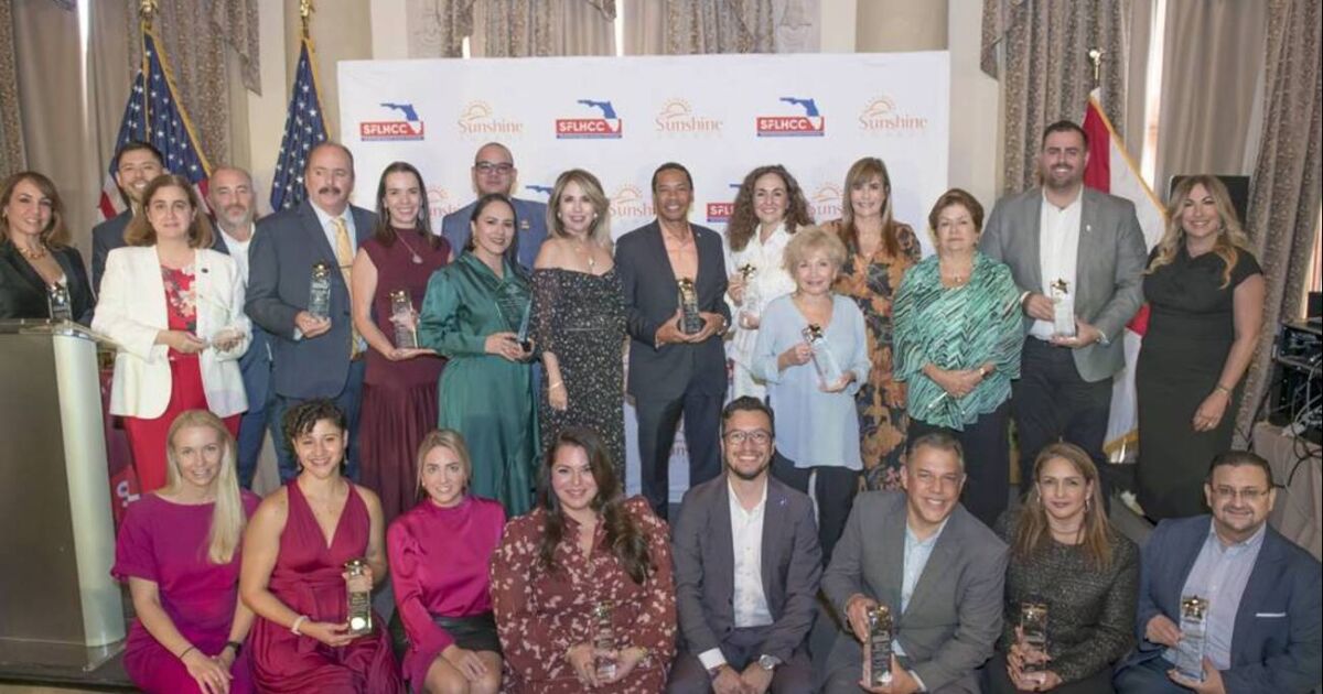 La Cámara Hispana del Sur de Florida destaca la excelencia en la 31.ª edición anual de los Premios Sunshine