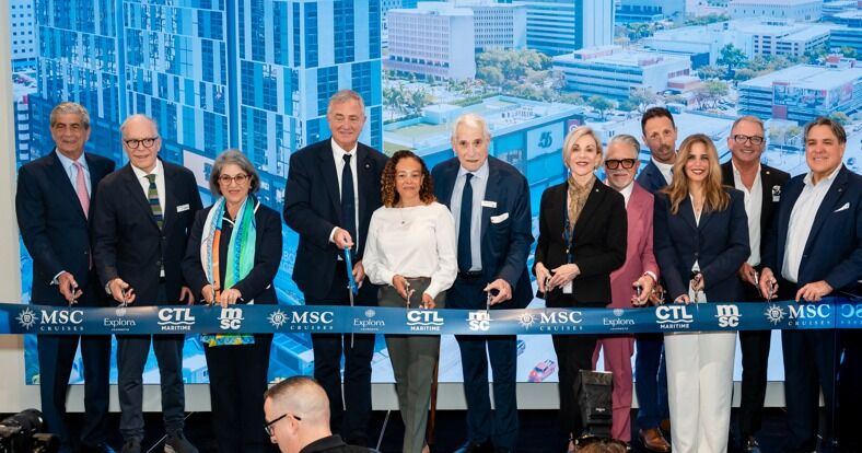 Los cruceros MSC invierten 100 millones de dólares en su nueva oficina central en Miami