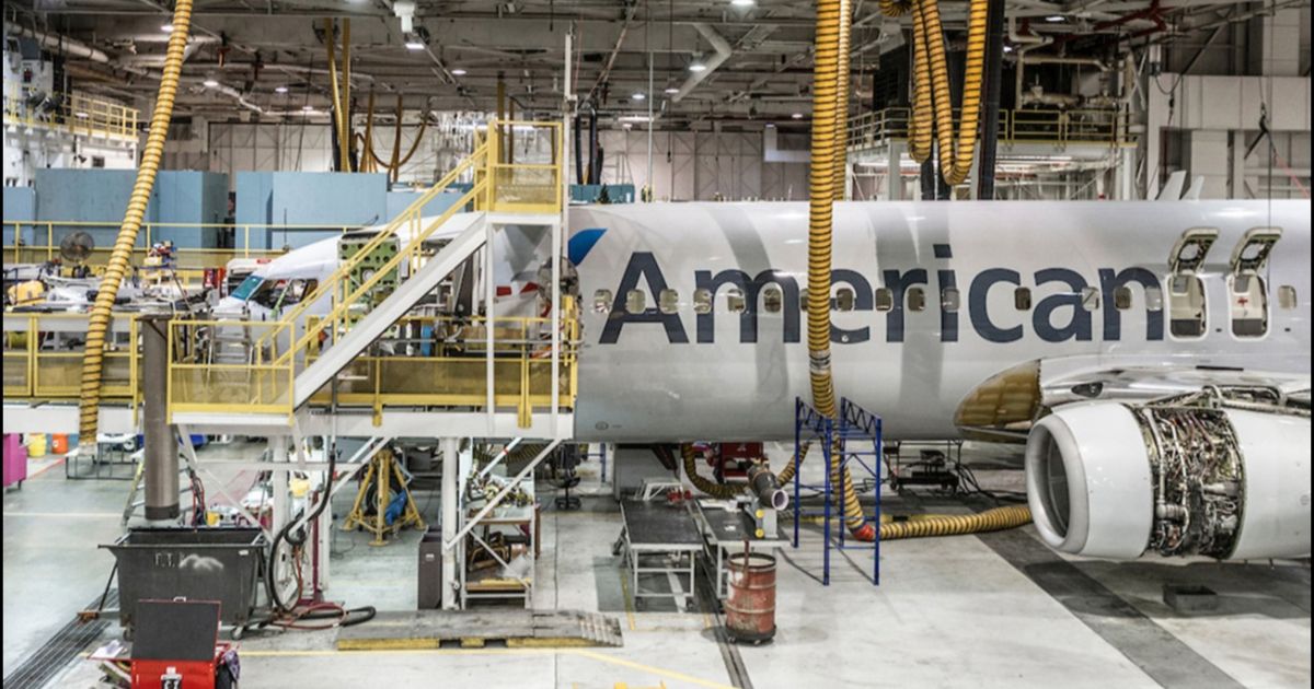 American Airlines genera 500 nuevos empleos en mantenimiento aeronáutico